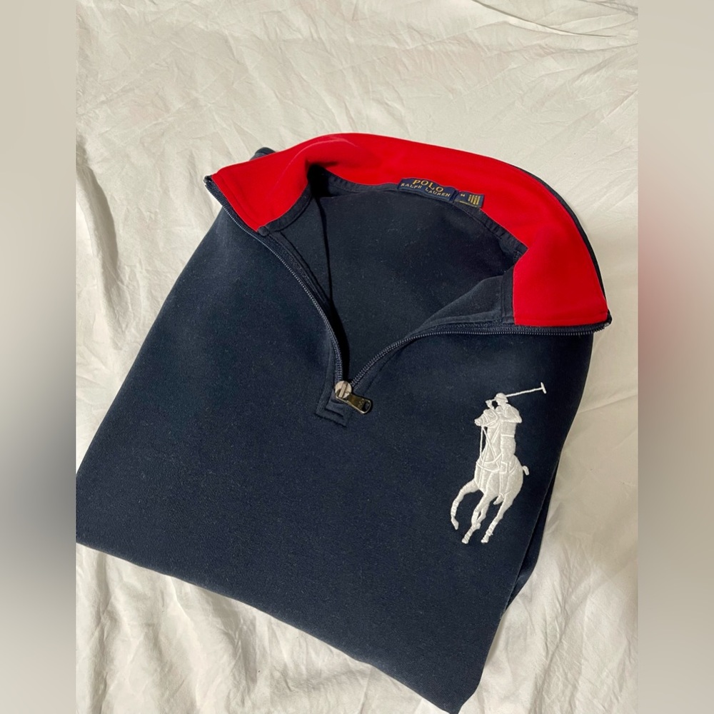 Half Zip Polo Ralph Lauren